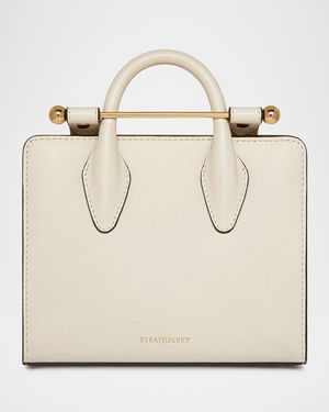 Nano Leather Tote Bag