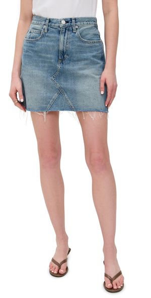 AMO Alexis Skirt with Raw Cut Hem Sweetheart 24