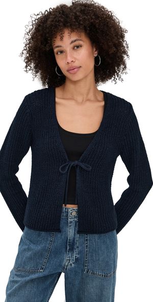 Velvet Thalia Cardigan Navy XL