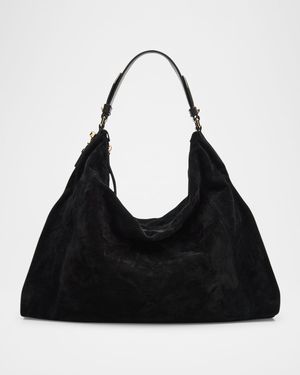 Ana Slouchy Suede Hobo Bag