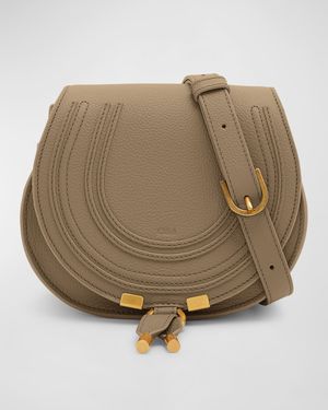 Marcie Small Crossbody Bag in Grained Calfskin