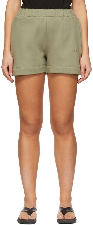 House of Dagmar Green Jam Shorts