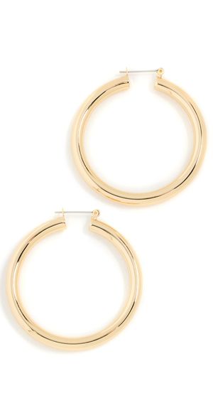 Luv Aj Amalfi Tube Earrings Gold One Size