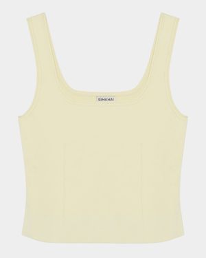 Ramaina Compact Knit Tank Top