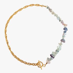 Ginandger - Collier fluorite - Taille Unique - Violet