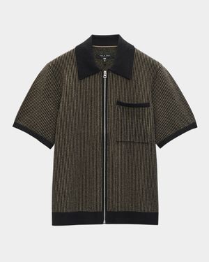 Men's Zuma Jacquard Zip Sweater