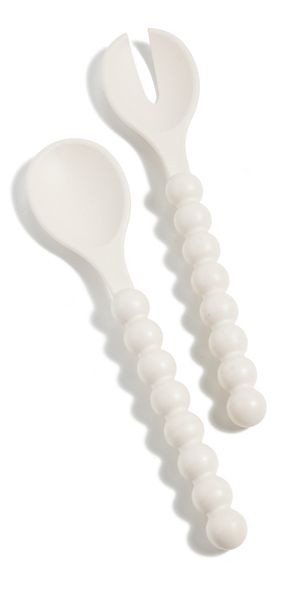 Maison Balzac Cloud Serving Spoons Ivory One Size