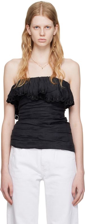 Isabel Marant Black Orma Camisole