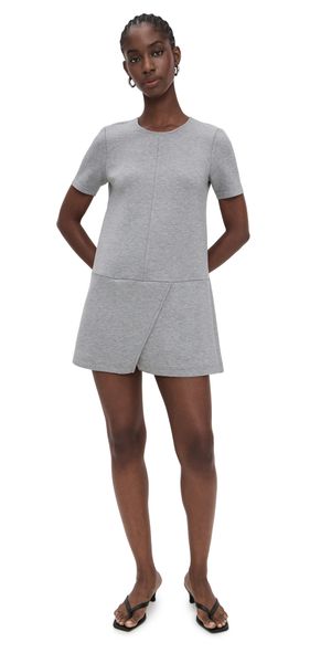 The Garment Nice Mini Dress Grey Melange 10