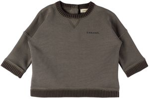Caramel Bébé | Pull molletonné Spruce brun