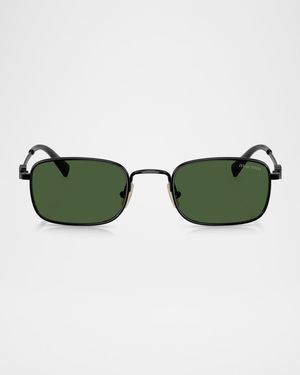 MUA53S Rectangular Metal Sunglasses