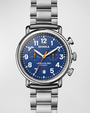 Runwell 2 Eye Chrono Bracelet Watch, 41mm