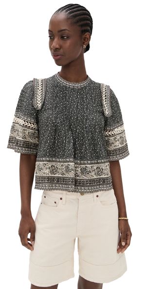 Sea Palma Print Top Multi M