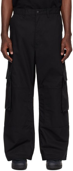 Junya Watanabe Black Comme Des Garçons Carhartt Edition Cargo Pants