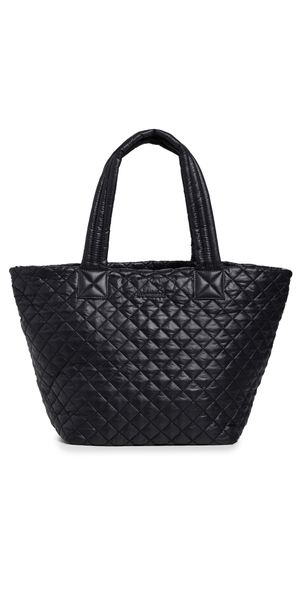 MZ Wallace Medium Metro Tote Deluxe Black One Size