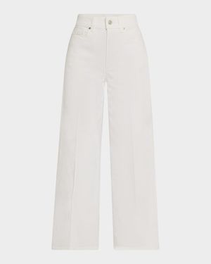Sasha Wide-Leg Ankle Jeans