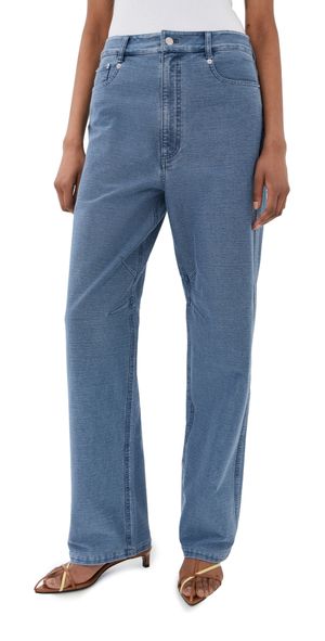 Tibi Denim Interlock Mica Jeans Classic Blue 26