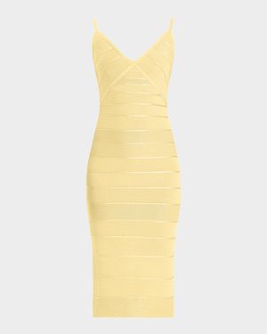 Rowan Sleeveless Bandage Midi Dress