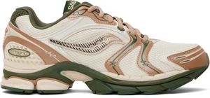 Saucony Khaki & Off-White Seanella Abraham Edition ProGrid Triumph 4 Sneakers