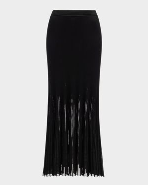 Vera Pleated Maxi Skirt
