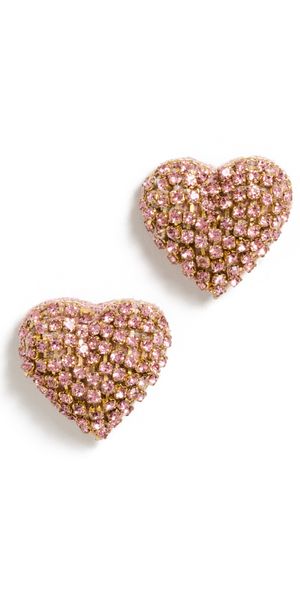 Deepa Gurnani Deepa by Deepa Gurnani Esen Earrings Pink One Size