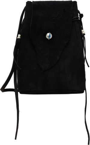 UNDERCOVER Black Deerskin Bag