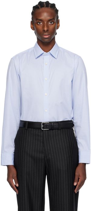 Tiger of Sweden Blue Adley Shirt
