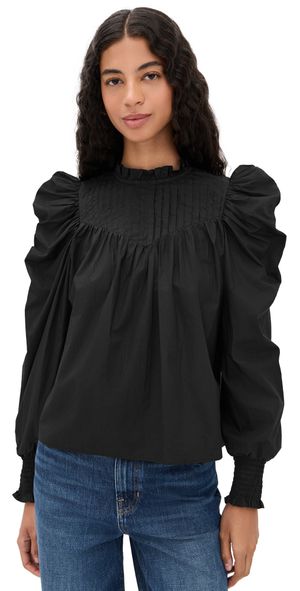 Cleobella Irina Blouse Black S