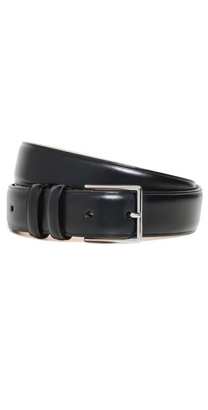 Paul Smith Leather Classic Suit Belt Black 40