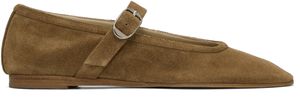 Le Monde Beryl Taupe Mary Jane Ballerina Flats