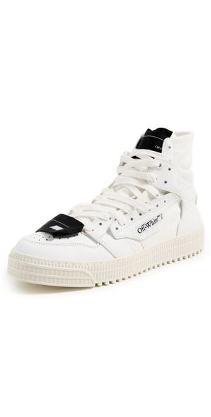 Off-White High Top 3.0 Off Court Sneakers White/Black 40