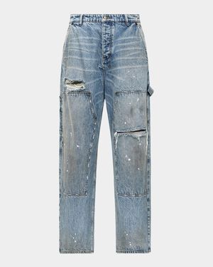 Men's Operator Distressed Carpenter Jeans