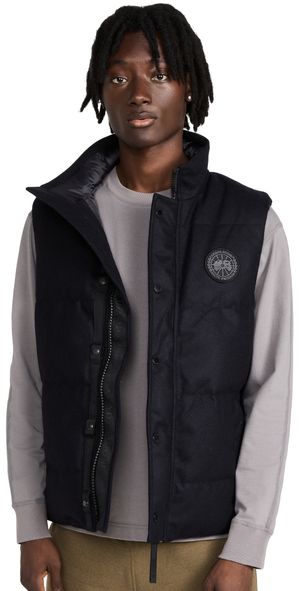 Canada Goose Garson Vest Wool Atlantic Navy S