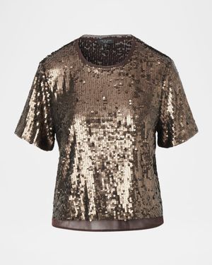 Lucy Sequined Tee