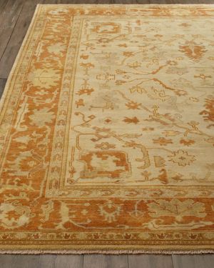 Sunrise Oushak Rug, 4' x 6'