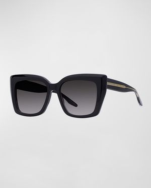 Devine Square Acetate & Titanium Sunglasses