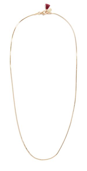 SHASHI Petite Lady Necklace Gold One Size