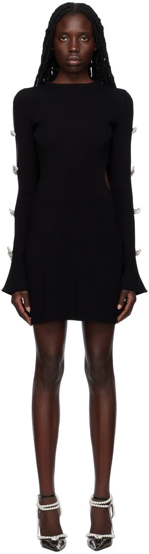 MACH & MACH Black Bows Minidress