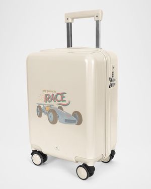 Kid's My Pace is Race Hard Shell Travel Suitcase