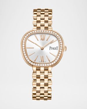 29mm 18K Rose Gold Diamond Bezel Sixtie Watch