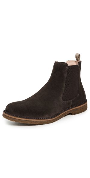 Astorflex Bitflex Suede Crepe Sole Chelsea Boots Dark Chestnut 43