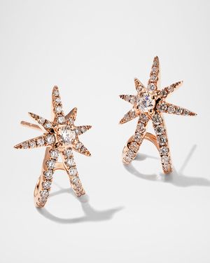 Rose Starburst Ear Cuffs