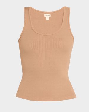 Adira Scoop-Neck Tank Top