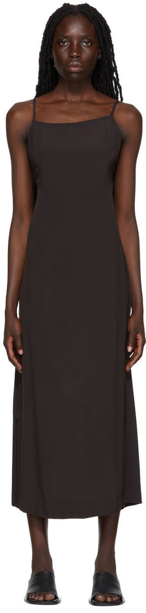 Haight Black Viscose Cover Up