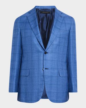 Men's Windowpane Sport Coat