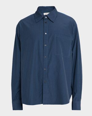 Men's Striped Cotton Shirt