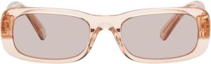 Miu Miu Eyewear Brown Glimpse Sunglasses