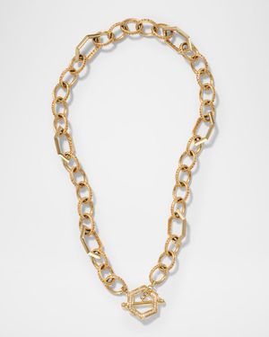 Isabel Chain Toggle Choker Necklace
