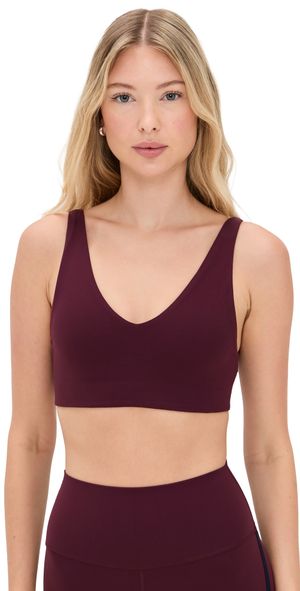 Splits59 Airweight Scoop Back Bra Dark Cherry XL