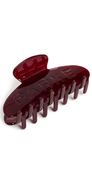 PARKE Claw Clip Maroon One Size